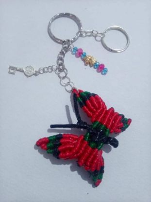 Imagen de DUO MARIPOSAS COLOR ROSA