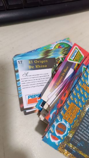 Imagen de Reimpresión Tarjetas Pepsicars DC