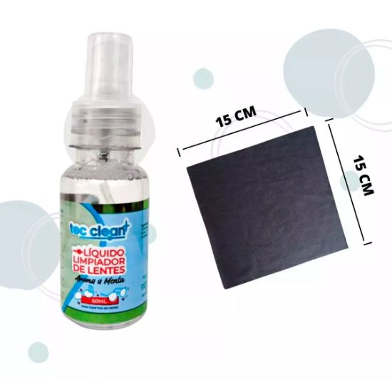 Imagen de Paquete 12 Limpia Lentes y Pantalla Celular Tec Clean 60ml