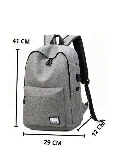 Imagen de Mochila escolar de gran capacidad para niños, nueva bolsa de hombro estilo Ins moderna