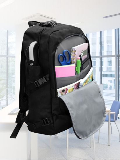 Imagen de Mochila Escolar y Oficina con compartimento para laptop.