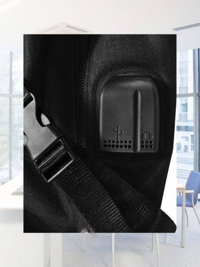 Imagen de Mochila Escolar y Oficina con compartimento para laptop.