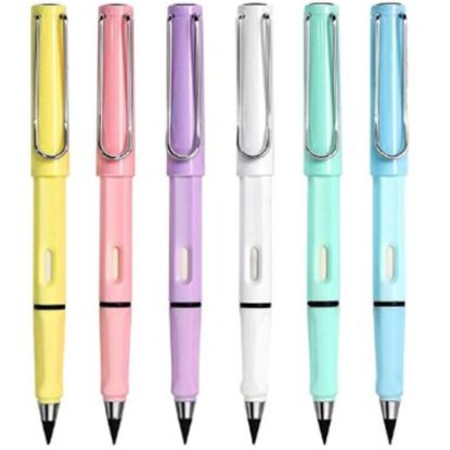 Imagen de 4 Lápices Infinito en Colores Pastel Surtidos