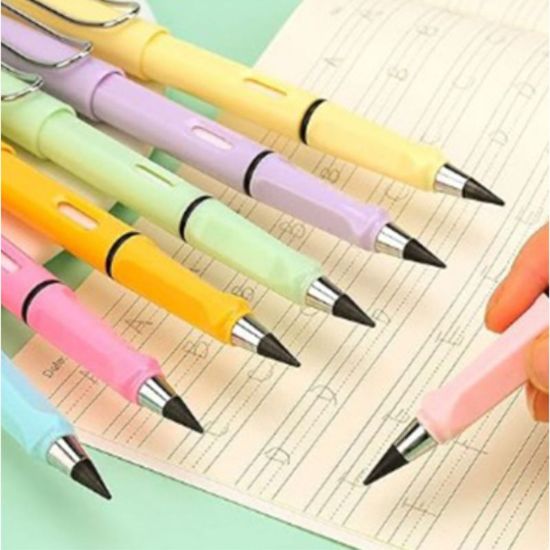 Imagen de 4 Lápices Infinito en Colores Pastel Surtidos