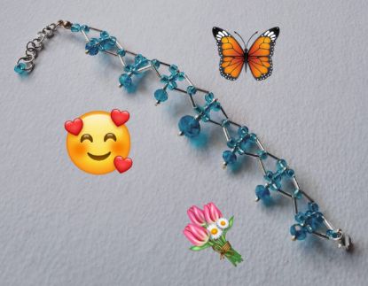 Imagen de TRIO PULSERAS CORONA (AZUL, ROJA Y VERDE)