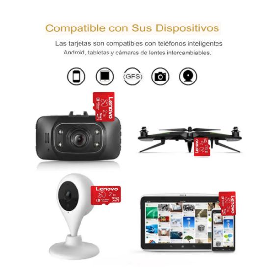 Imagen de Lenovo tarjeta memoria Original Nintendo Switch Micro TF SD alta velocidad 2TB Ps4 Ps5 gamer juego
