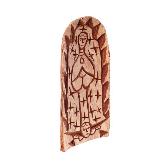 Imagen de Virgen tallada grande