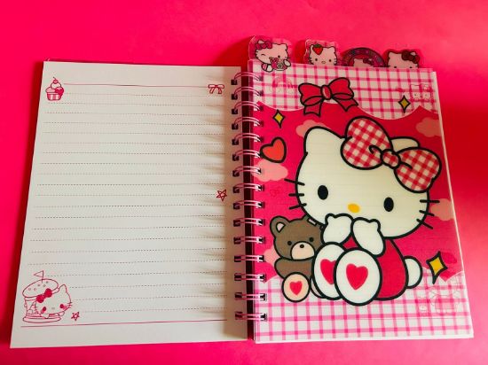 Imagen de LIBRETA KITTY SEPARADOR DE PLASTICO 2