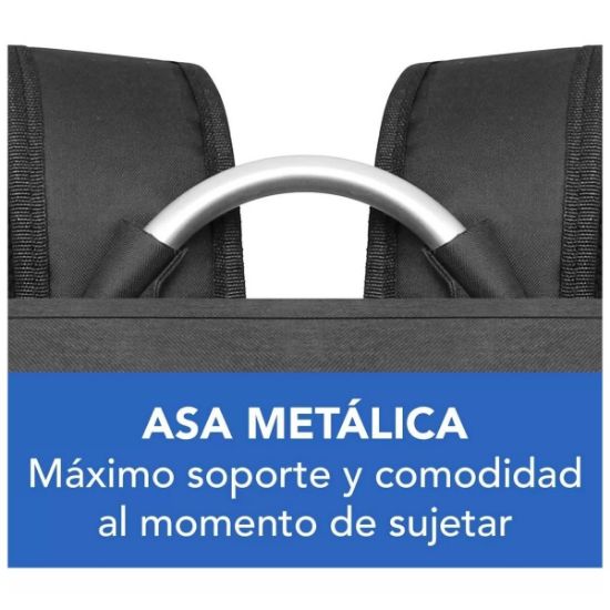 Imagen de Mochila 15.6 Pulgadas, Champion, Asa Metálica, Backpack, Negro, BROBOTIX 6000830