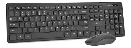 Imagen de Kit Combo Teclado + Mouse Pc Laptop Inalambrico Bluetooth