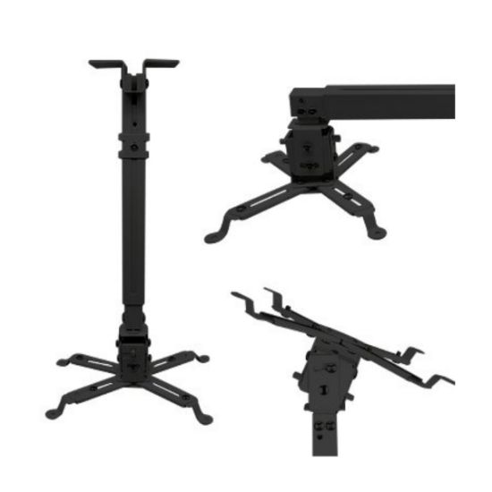 Imagen de Soporte de Proyector de Techo Pared Expandible 43 a 63 cms, Resistencia 10 kgs BROBOTIX 573106N