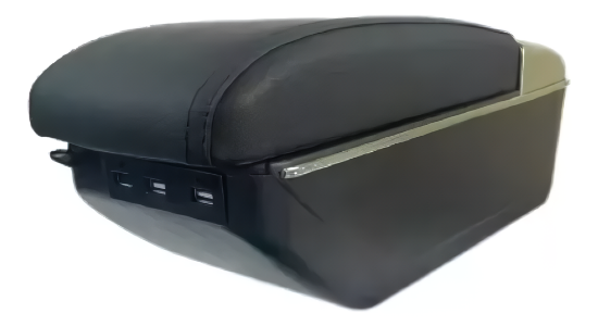 Imagen de Descansabrazos consola central, Con Usb, color negro, para Nissan March 2010-2023