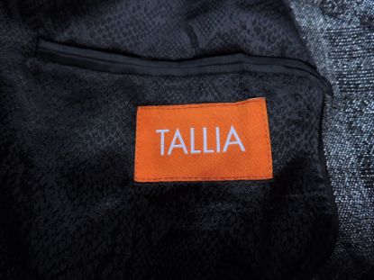 Imagen de Saco Tallia Talla 42r Hombre Original Gris Brilloso