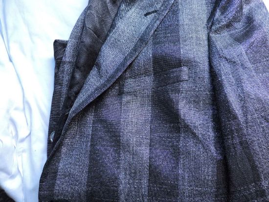 Imagen de Saco Tallia Talla 42r Hombre Original Gris Brilloso