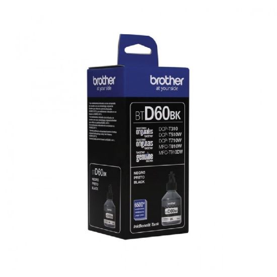 Imagen de Botella de Tinta BROTHER BTD60BK Inyección de tinta 6500 páginas Negro IMPREROSA IMPRESION PC MAC
