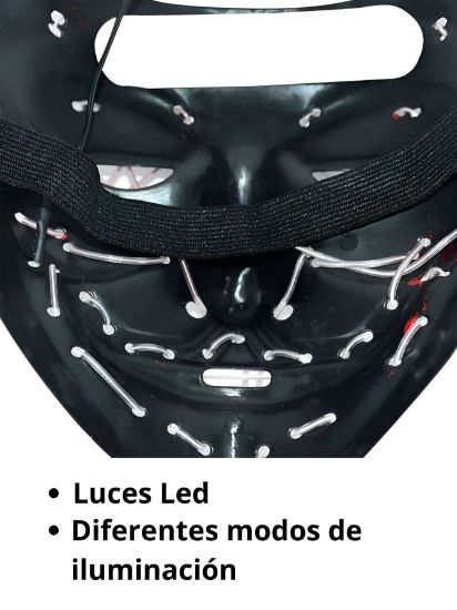 Imagen de Máscaras con Luces LED para fiestas