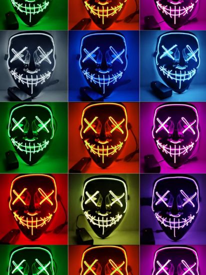 Imagen de Máscaras con Luces LED para fiestas