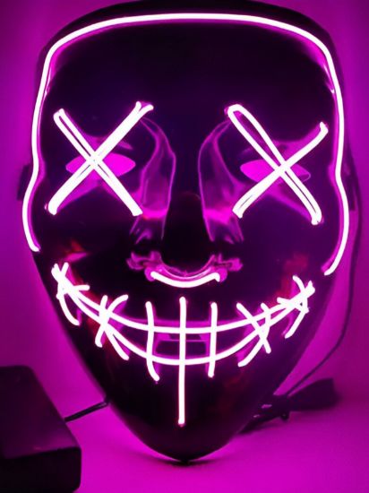 Imagen de Máscaras con Luces LED para fiestas