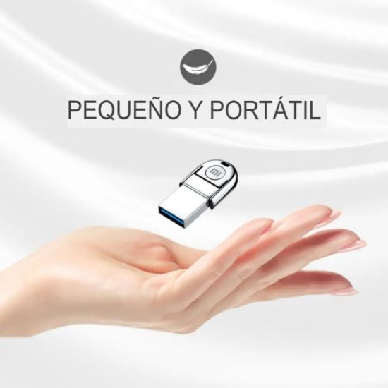 Imagen de Memoria Xiaomi Pendrive 2 en 1 OTG USB-C Usb Metal 128GB Usb 3,0 Dual C datos pc cel teléfono