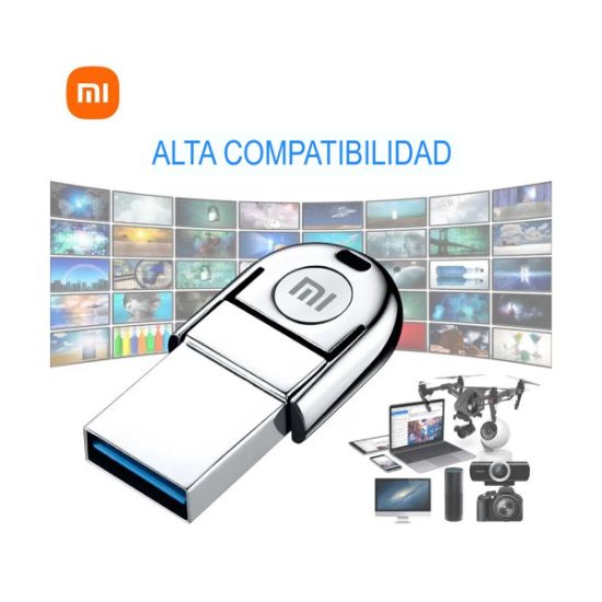 Imagen de Memoria Xiaomi Pendrive 2 en 1 OTG USB-C Usb Metal 128GB Usb 3,0 Dual C datos pc cel teléfono