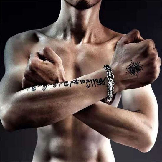Imagen de Pulsera cadena joyería mano brazalete plata Acero Inoxidable Dragón Escamas Regalo hombre mujer