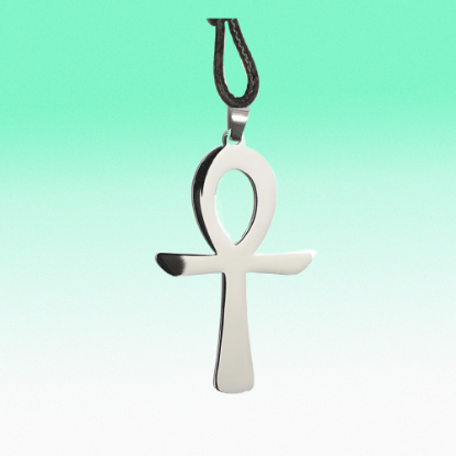 Imagen de 1 Dije  Preciosa Cruz Egipcia o Llave de la Vida Grande o ANk o Anj  ACERO NOXIDABLE Poderosa Protección,Protección CURADA Talismán Protector X Excelencia Alta Durabilidad de Uso Rudo LOPI/$