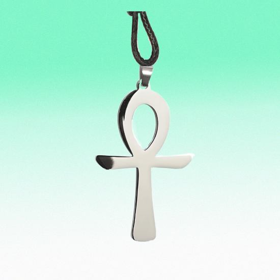 Imagen de 1 Dije  Preciosa Cruz Egipcia o Llave de la Vida Grande o ANk o Anj  ACERO NOXIDABLE Poderosa Protección,Protección CURADA Talismán Protector X Excelencia Alta Durabilidad de Uso Rudo LOPI/$