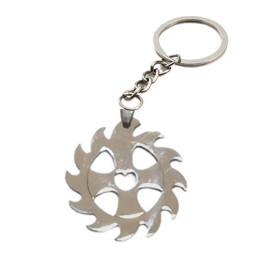 Imagen de 1 Cruz Orlada Acero Inoxidable Poderosisimo Talisman Protector LLAVERO con DIJE Curado e Intensionado, Alta Durabilidad-LOPI/$