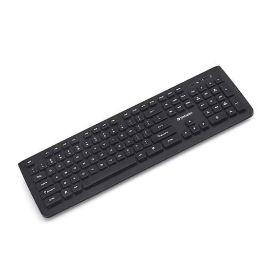 Imagen de Teclado Inalámbrico Delgado Verbatim 99793