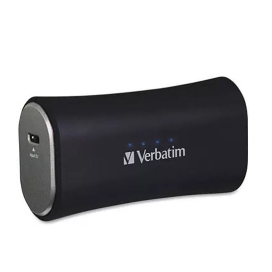 Imagen de Batería Portátil PowerBank Power Pack 2200MaH USB Negro Verbatim 97927