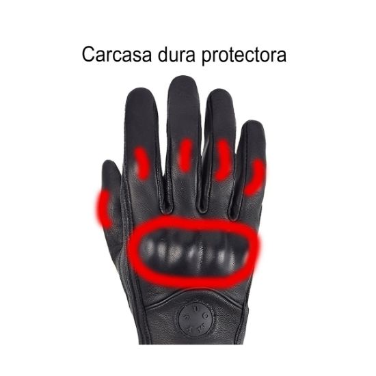 Imagen de Guante carreras cuero rosa impermeable cabra transpirable moto ciclismo protección deportiva mujer