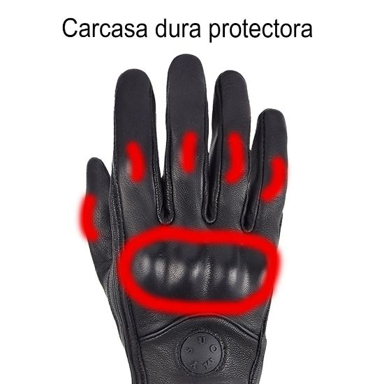 Imagen de Guante carreras cuero rosa impermeable cabra transpirable moto ciclismo protección deportiva mujer