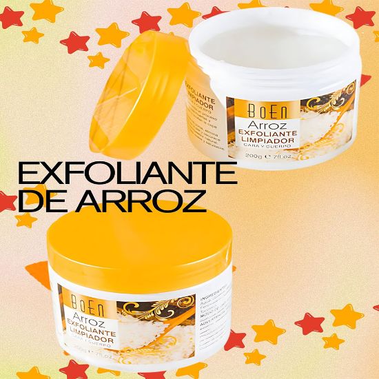 Imagen de Exfoliante Limpiador Cara y Cuerpo de Arroz Boen
