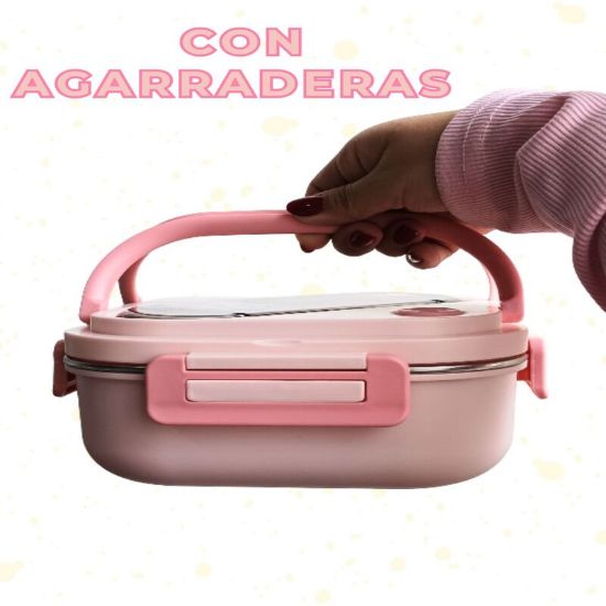 Imagen de Divertida Lonchera Hermética con Aza