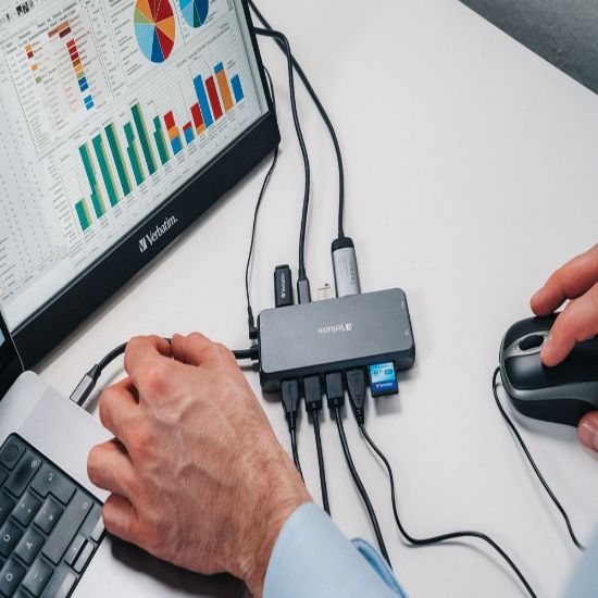 Imagen de Hub Multipuerto USB-C Pro 14 Puertos