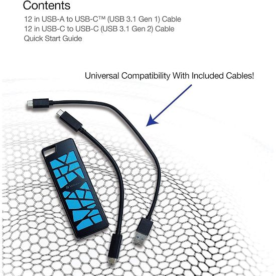 Imagen de Unidad de Estado Solido Externa Gaming Verbatim VGX1000 256GB Gaming