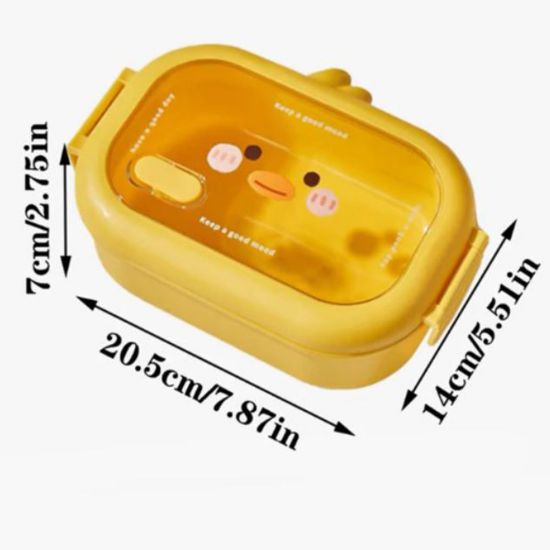 Imagen de Tupper Térmico Amarillo Diseño Pollito