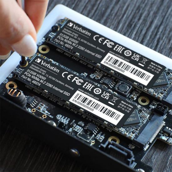 Imagen de Unidad De Estado Solido Verbatim 512GB Vi3000 SATA III M.2 2280