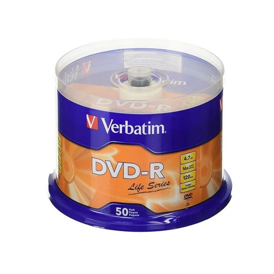 Imagen de  Campana de 50 DVD-R 16X 4.7GB Virgenes LIFE SERIES 97176