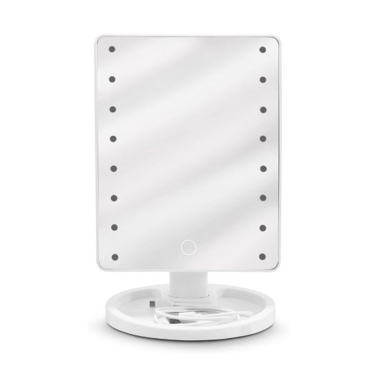Imagen de Espejo led cuadrado táctil 