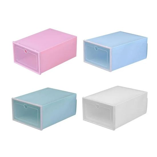 Imagen de Caja de zapatos apilables set de 4 
