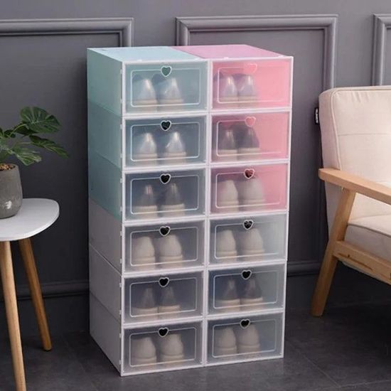 Imagen de Caja de zapatos apilables set de 4 