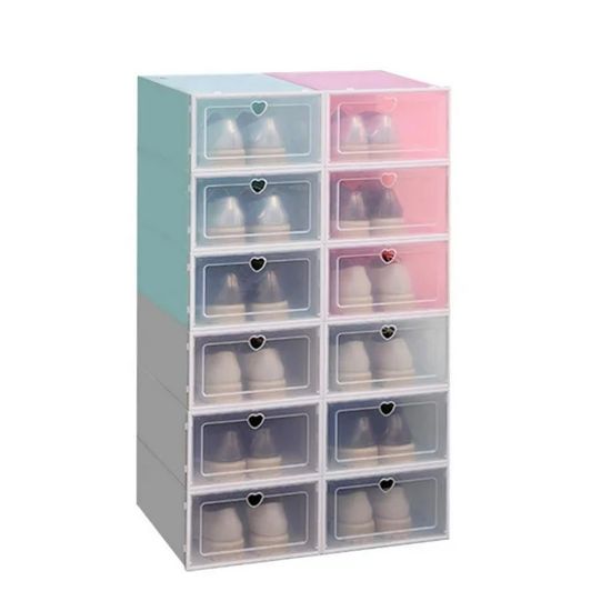 Imagen de Caja de zapatos apilables set de 4 