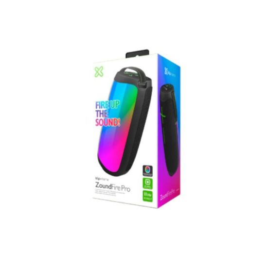 Imagen de Bocina Portátil KLIP XTREME LED Bluetooth TWS 16W ZoundFire Pro KBS-350BK DM