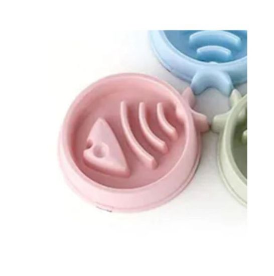 Imagen de Plato Para Control De Dieta Para Mascotas Rosa