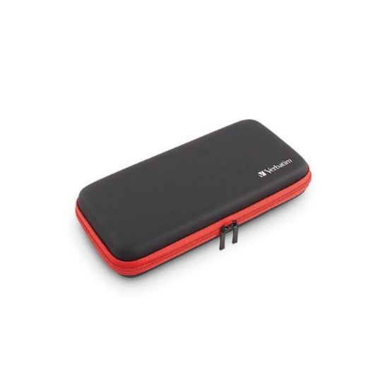 Imagen de Funda de transporte apto para Nintendo Switch™ Negro/Rojo Verbatim VB99800