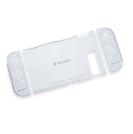 Imagen de Funda cristal con film protector de pantalla para usar con Nintendo Switch Verbatim 70220