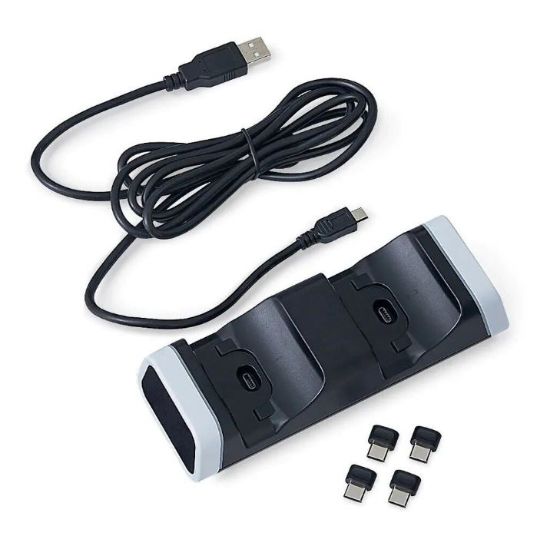 Imagen de Base Premium De Carga Controles Ps5 Dualsense Verbatim