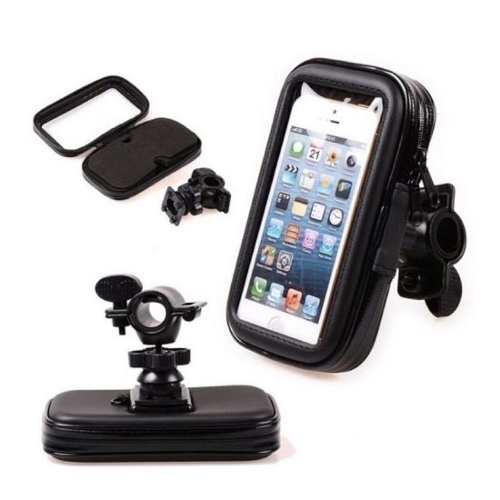Imagen de FUNDA SOPORTE PARA CELULAR O GPS PARA MOTO 
