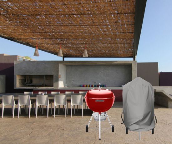 Imagen de Funda Protectora para Asador Tipo Weber Kettle 22 pulgadas, RMS Innova, línea Luxury